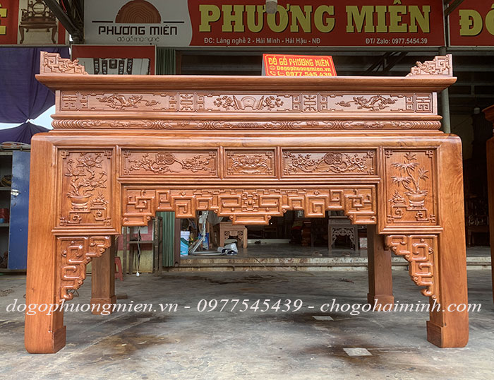 bàn thờ án gian gỗ đẹp tại Hà Nội