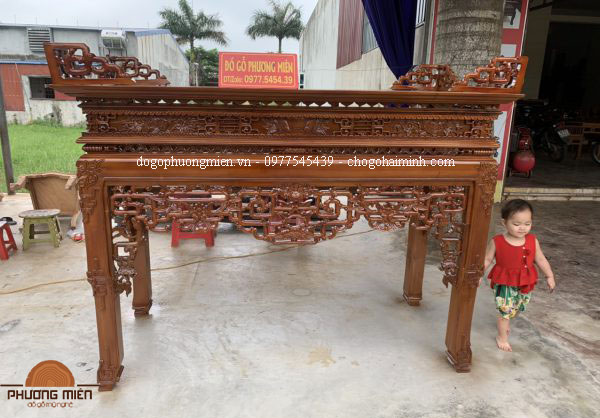 bàn thờ gỗ