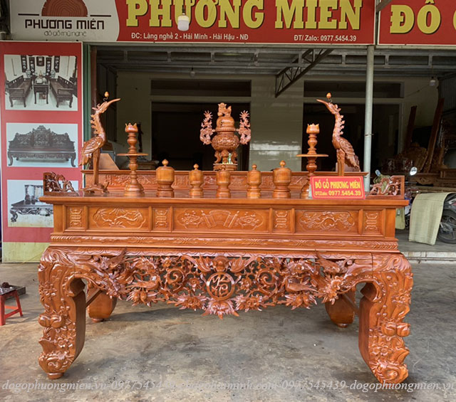 bàn tờ gia tiên gỗ đẹp 