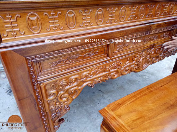 bàn thờ gia tiên như ý nền