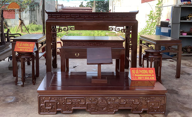 Top 10 mẫu bàn thờ án gian gỗ đơn giản đẹp chất lượng sử dụng nhiều nhất 2021