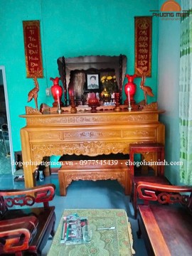 Hé lộ 99+ Mẫu bàn thờ gỗ tự nhiên đẹp chất lượng giá tốt nhất hiện nay.