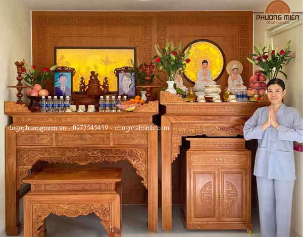 bàn thờ phật tại gia