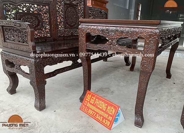 trường kỷ dắt huế gỗ gụ.