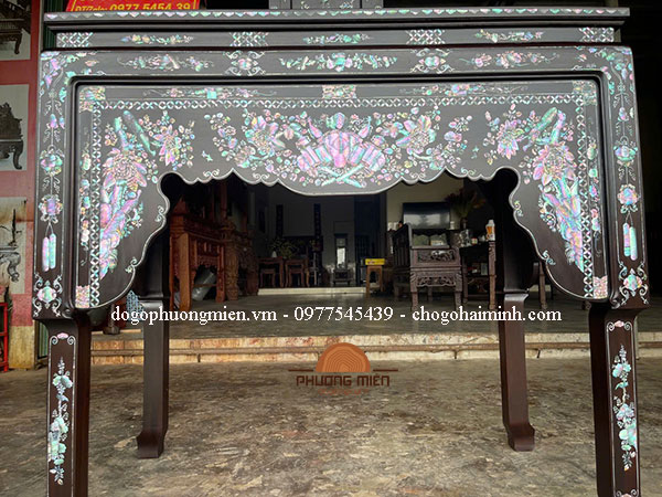 dạ tiền bàn nghi thờ cẩn ốc