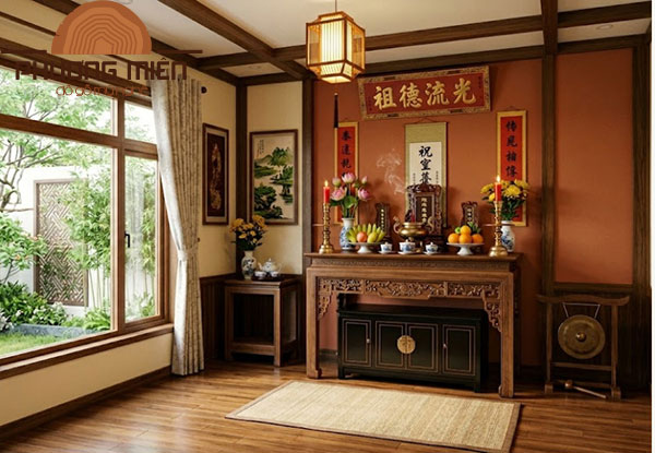 Đặt bàn thờ như thế nào là đúng hướng? và những điều cấm kỵ.