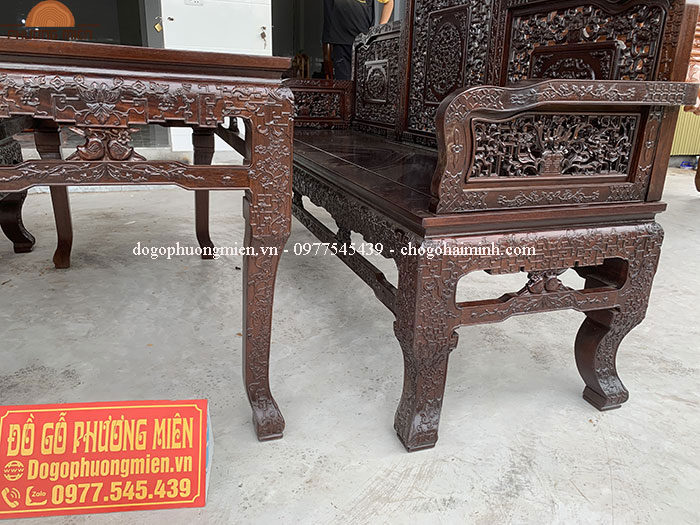 trường kỷ dắt huế gỗ gụ.