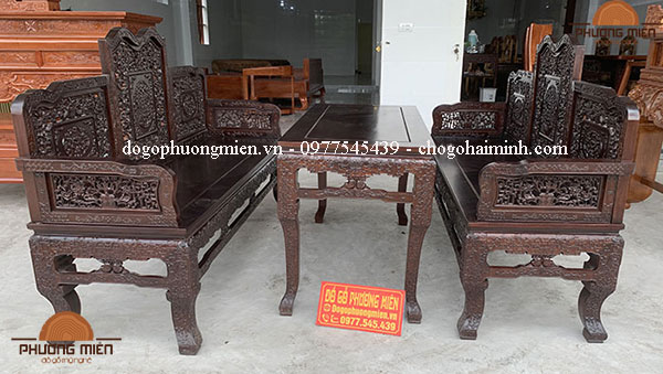 trường kỷ dắt huế gỗ gụ