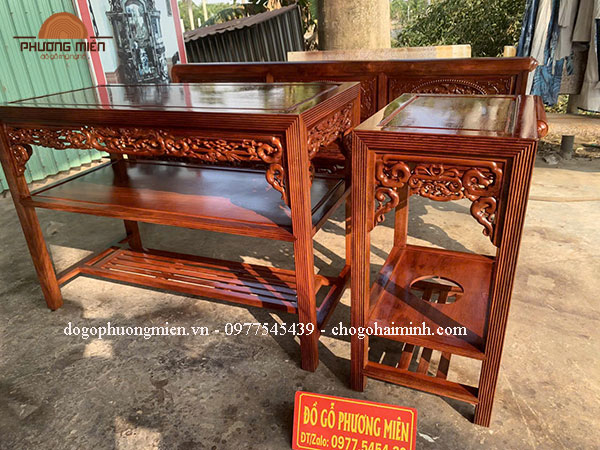 trường kỷ gỗ gụ
