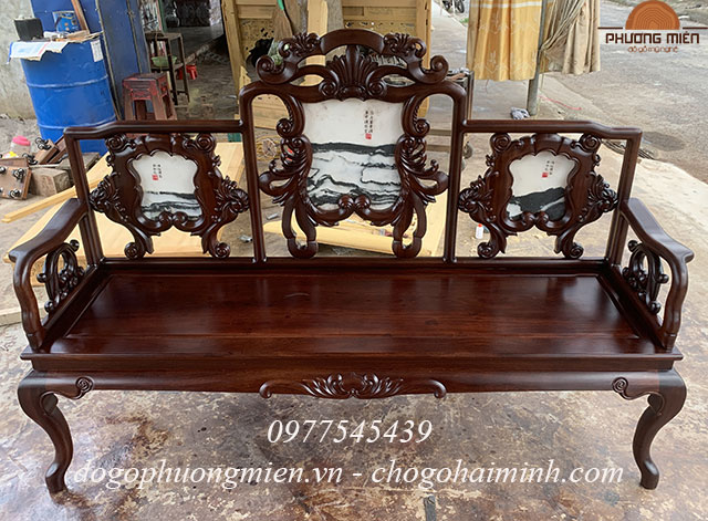 mẫu trường kỷ hoa lá tây