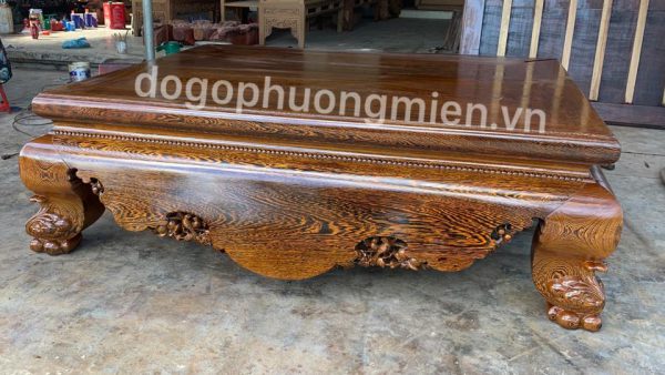 Phản ngồi gỗ mun hoa đẹp