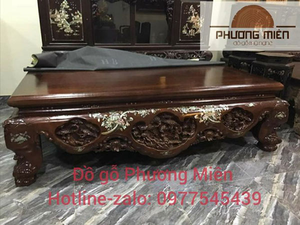 sập ba bông gỗ đẹp