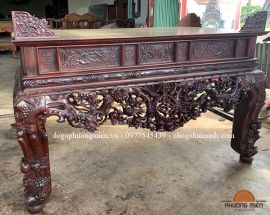Sập thờ mai thọ gỗ gụ mật đẹp.