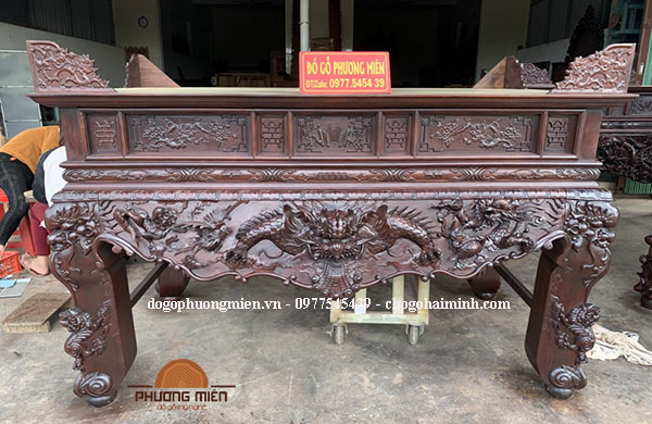 sập thờ tứ linh