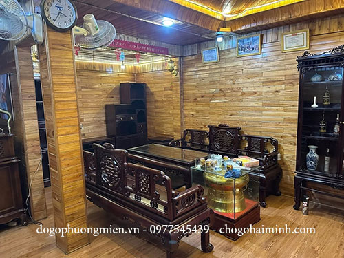 trường thọ trong không gian phòng khách.