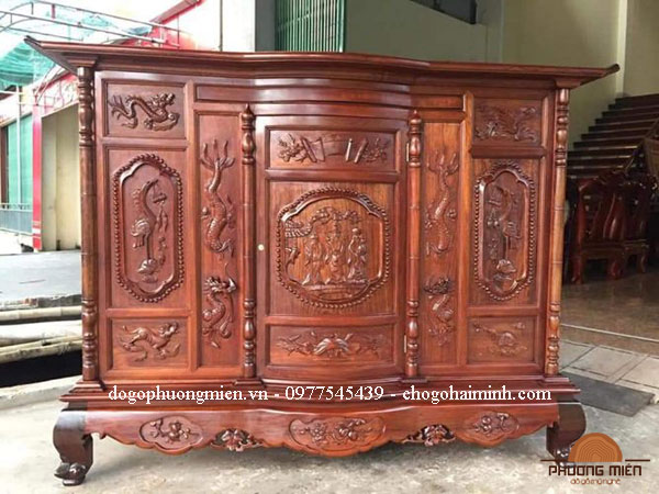 tủ thờ tam đa